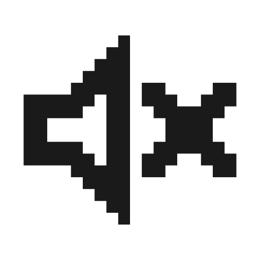 Volume mute icon, solid style, from Memory Icons
