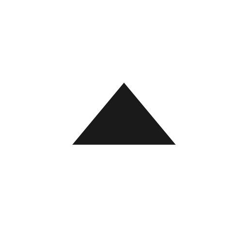 Caret up icon, solid style, from Mono Icons