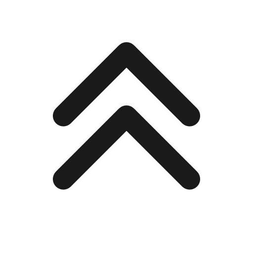 Chevron double up icon, solid style, from Mono Icons