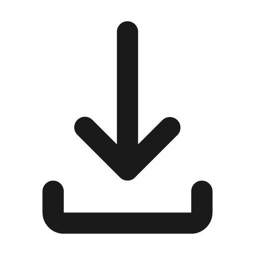 Download icon, solid style, from Mono Icons