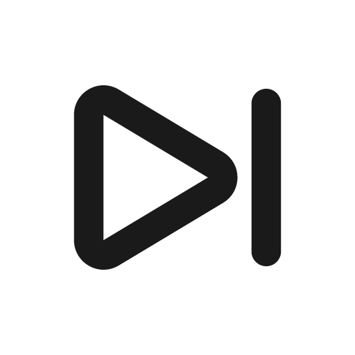 Next icon, solid style, from Mono Icons