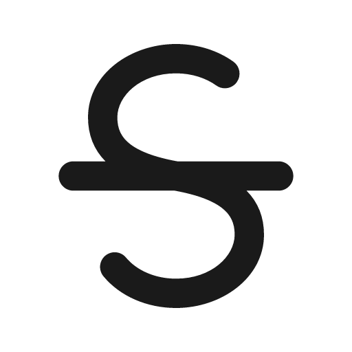 Strikethrough icon, solid style, from Mono Icons