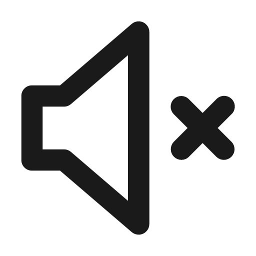 Volume off icon, solid style, from Mono Icons