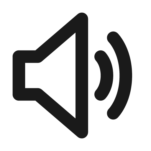 Volume up icon, solid style, from Mono Icons