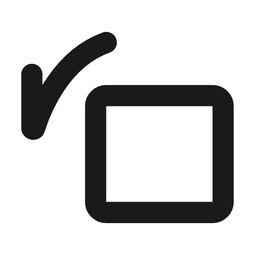 Anticlockwise alt line icon, outline style, from MingCute Icon