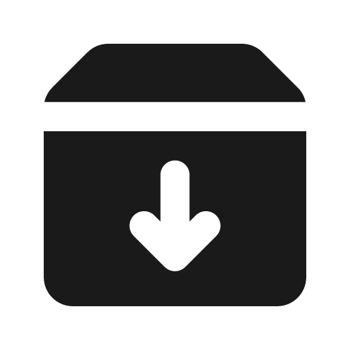 Archive fill icon, filled style, from MingCute Icon