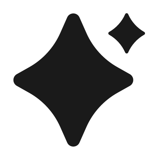 Bling fill icon, filled style, from MingCute Icon
