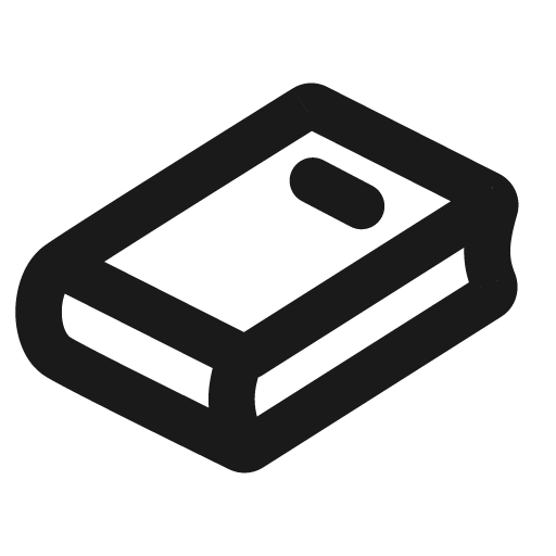 Book 4 line icon, outline style, from MingCute Icon