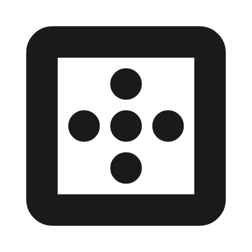 Border outer fill icon, filled style, from MingCute Icon