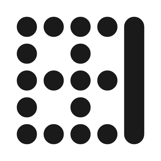 Border right fill icon, filled style, from MingCute Icon