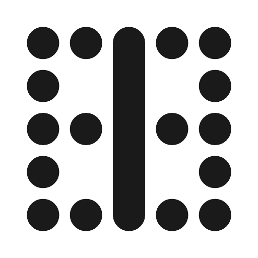 Border vertical fill icon, filled style, from MingCute Icon