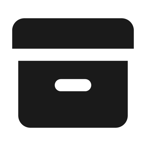 Box 2 fill icon, filled style, from MingCute Icon