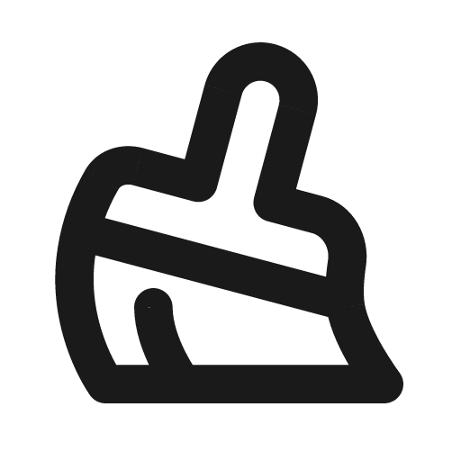 Brush 3 line icon, outline style, from MingCute Icon