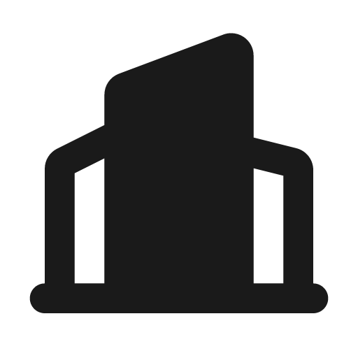 Building 6 fill icon, filled style, from MingCute Icon