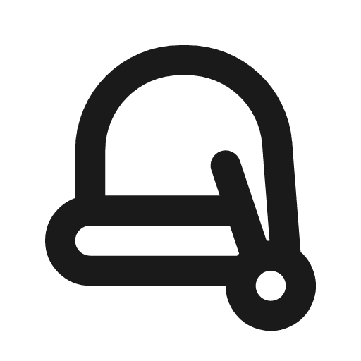 Christmas hat line icon, outline style, from MingCute Icon