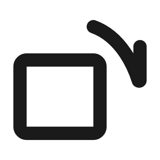 Clockwise alt line icon, outline style, from MingCute Icon