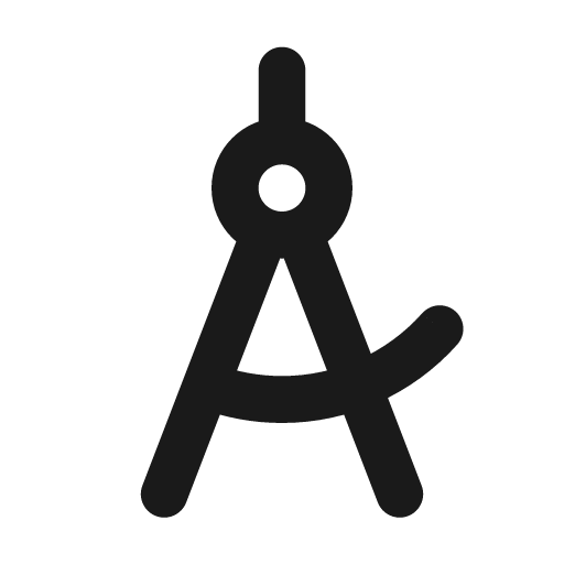 Compass 2 line icon, outline style, from MingCute Icon