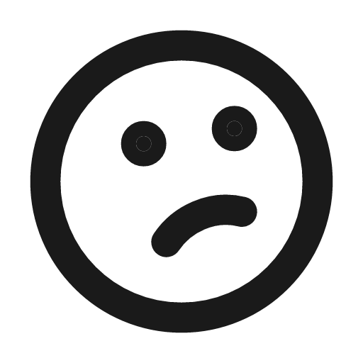 Confused line icon, outline style, from MingCute Icon