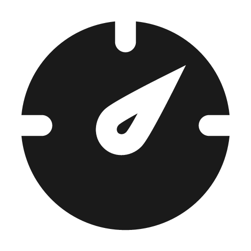 Dashboard fill icon, filled style, from MingCute Icon