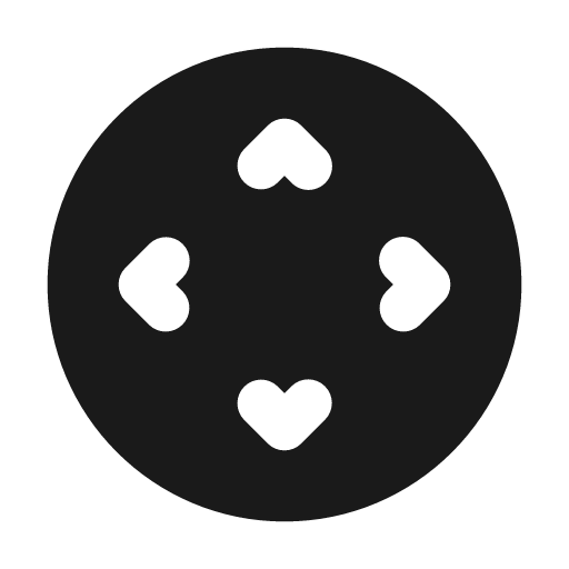 Direction arrow fill icon, filled style, from MingCute Icon