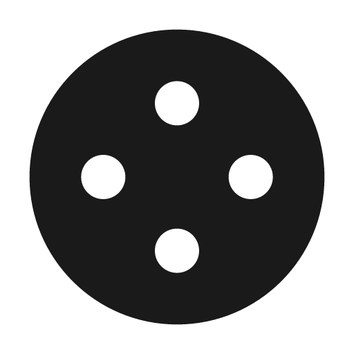 Direction dot fill icon, filled style, from MingCute Icon