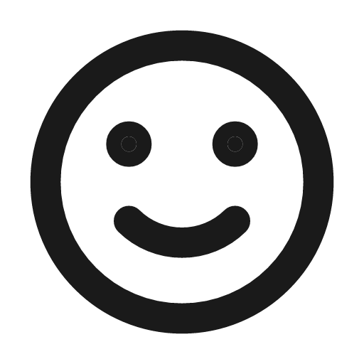 Emoji line icon, outline style, from MingCute Icon