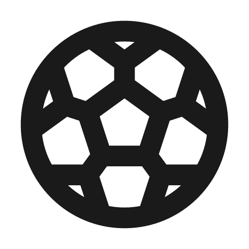 Football line icon, outline style, from MingCute Icon