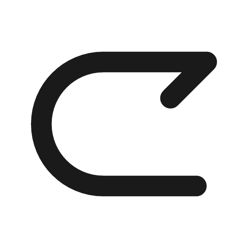 Forward line icon, outline style, from MingCute Icon