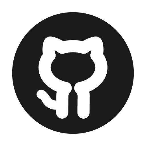 Github 2 fill icon, filled style, from MingCute Icon