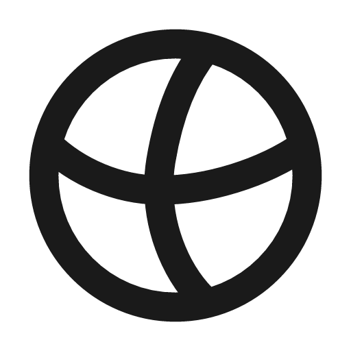 Globe 2 line icon, outline style, from MingCute Icon