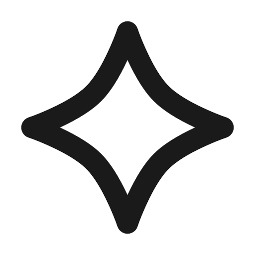 Google gemini line icon, outline style, from MingCute Icon