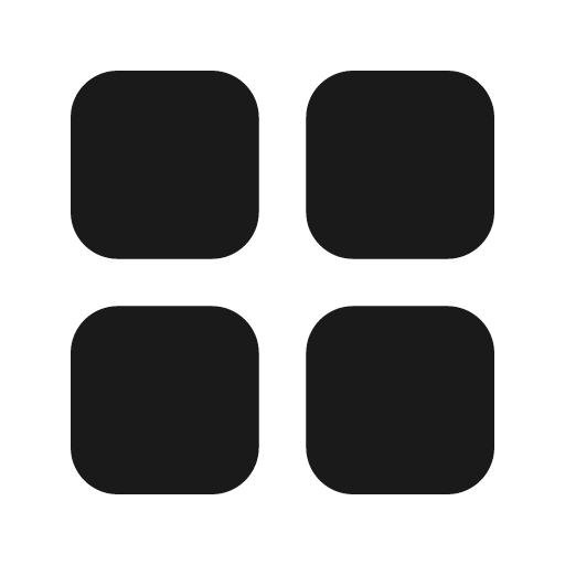 Grid fill icon, filled style, from MingCute Icon