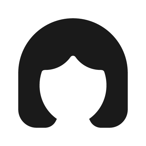 Hair fill icon, filled style, from MingCute Icon