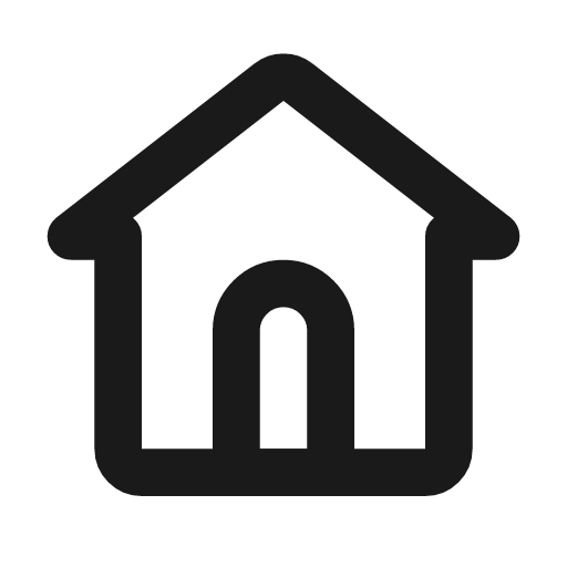 Home 3 line icon, outline style, from MingCute Icon