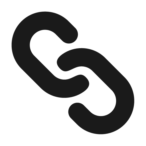 Link fill icon, filled style, from MingCute Icon