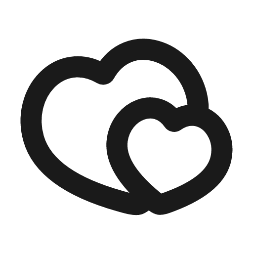 Love line icon, outline style, from MingCute Icon
