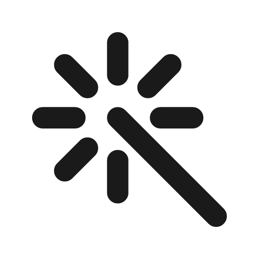 Magic 2 line icon, outline style, from MingCute Icon