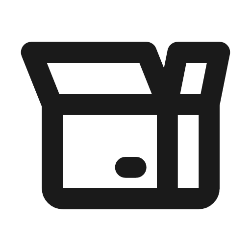Package line icon, outline style, from MingCute Icon