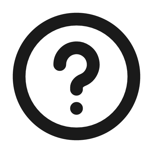 Question line icon, outline style, from MingCute Icon