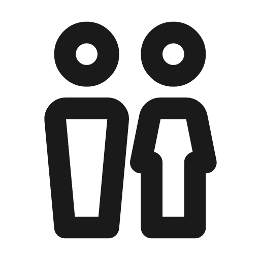 Rest area line icon, outline style, from MingCute Icon