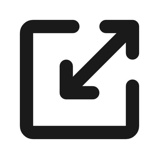 Scale line icon, outline style, from MingCute Icon