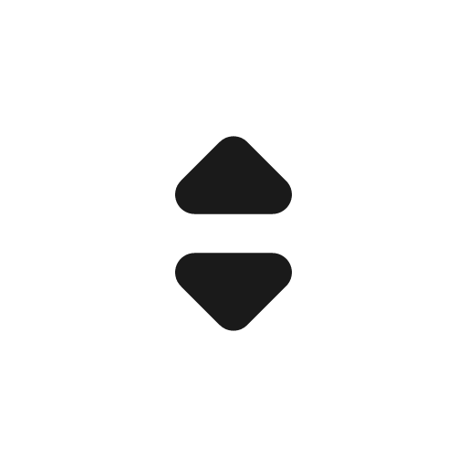 Selector vertical fill icon, filled style, from MingCute Icon