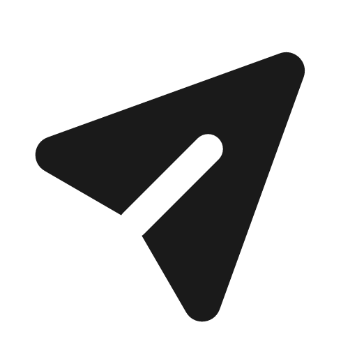 Send fill icon, filled style, from MingCute Icon