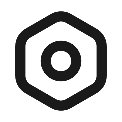 Settings 1 line icon, outline style, from MingCute Icon