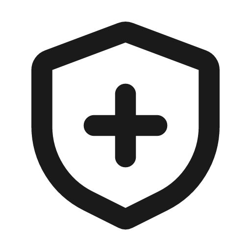 Shield line icon, outline style, from MingCute Icon