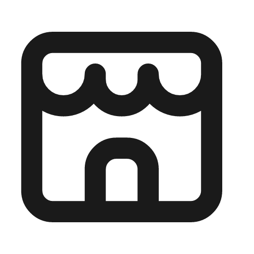 Store 2 line icon, outline style, from MingCute Icon