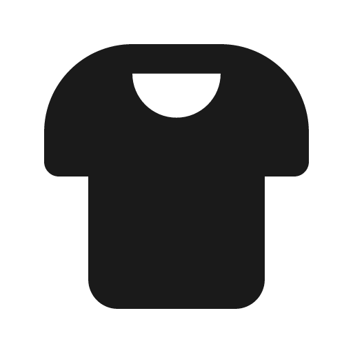 T shirt 2 fill icon, filled style, from MingCute Icon