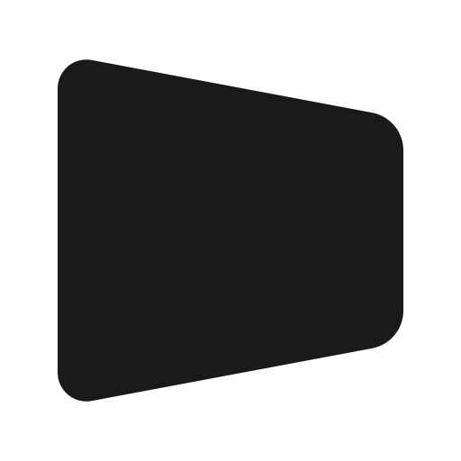 X skew fill icon, filled style, from MingCute Icon