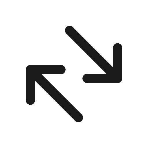 Arrow diagonal two icon, line style, from Myna UI Icons