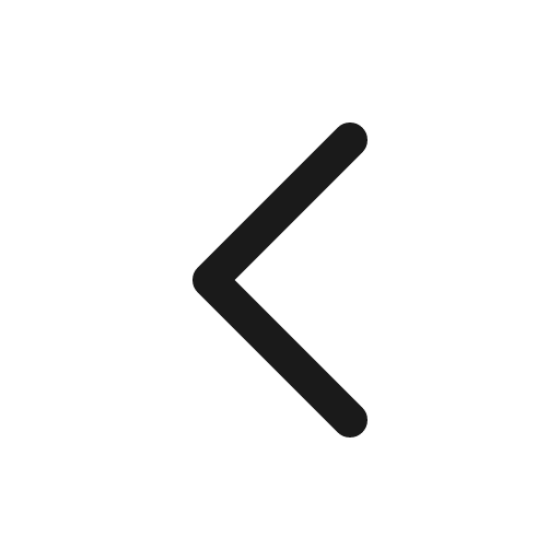 Chevron left icon, line style, from Myna UI Icons